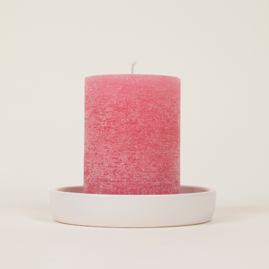 Rhubarb Scented Pillar Candle - St Eval Pillar Candle