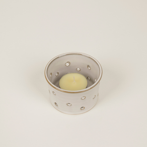 Glazed Tealight Holder - St Eval
