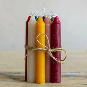 Stubby Candle Avocado - bundle of 6