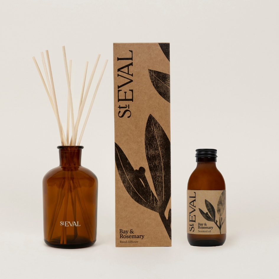 Bay & Rosemary Home Fragrance Reed Diffuser - St Eval