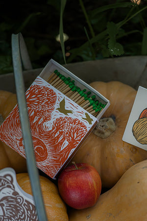 Woodland Fox | Square - Archivist Luxury Matches