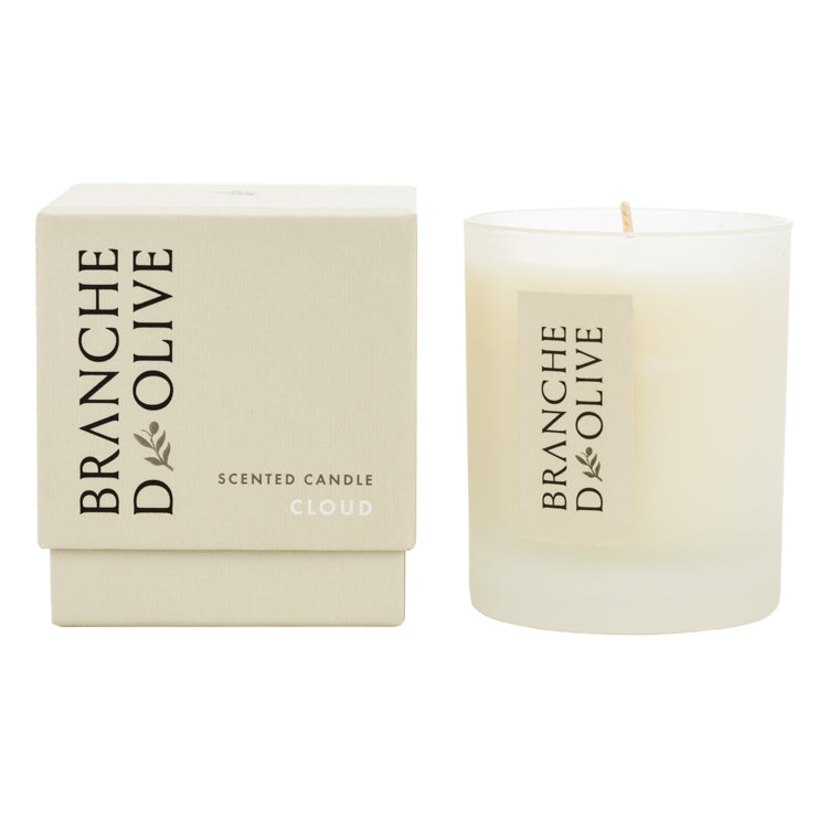 Branche d'Olive Cloud Scented Soya Candle - Boxed
