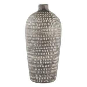 Cassandra Large Vase - Grey Ceramic
