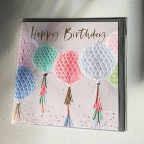 Birthday Balloons - Elle Birthday Card