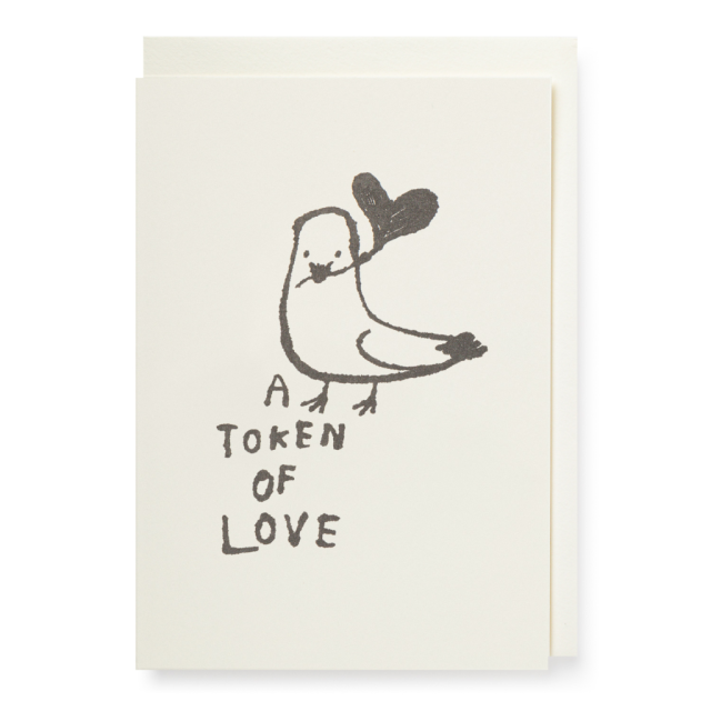 A Token of Love - Greetings Card