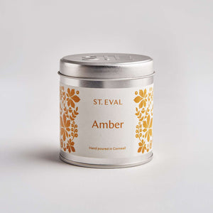 Amber, Folk Scented Candle Tin - St Eval