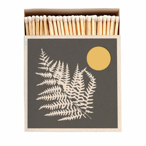 Fern Letterpress Luxury Matches, Designed by Real Fun Wow!