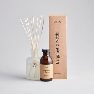 Bergamot & Nettle Home Fragrance Reed Diffuser - St Eval