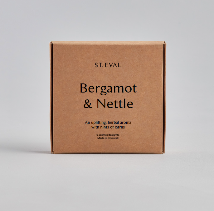 Bergamot & Nettle Scented Tealights - St Eval
