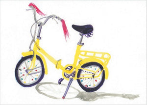 La Mia Bicicletta Greetings Card - Canns Down Press