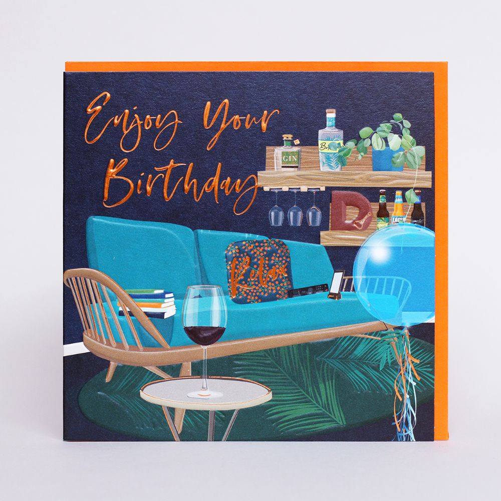 Enjoy Your Birthday Card - Belly Button Designs