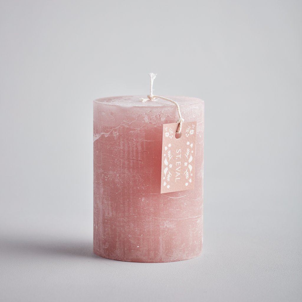 Rhubarb, Summer Folk Scented Pillar Candle - St Eval Pillar Candle