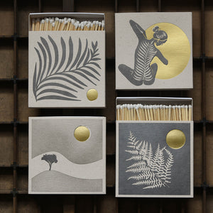 Fern Letterpress Luxury Matches, Designed by Real Fun Wow!