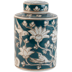 Grandiflora Ginger Jar - Ceramic Ginger Jar