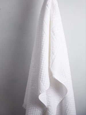 Bath Towel Zoe - White - Vivaraise