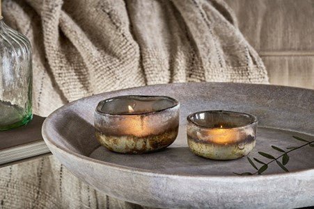 Janka Glass Tealights - Set of 2