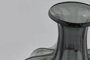 Miyanne Glass Vase -  Smoke Grey - Large H34.5cm