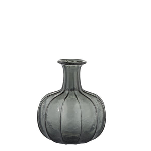 Miyanne Glass Vase -  Smoke Grey - Medium H21cm