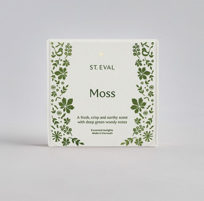 Moss Scented Tealights - St Eval Folk Collection