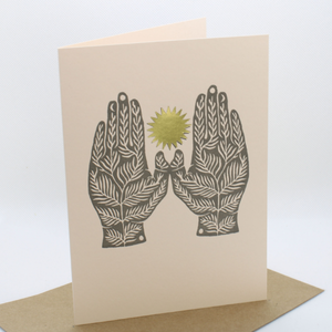 Some Roots Letterprint Greetings Card - By Real Fun Wow!