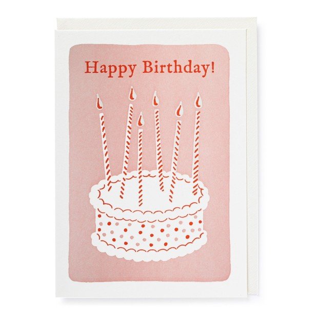 Ariana Birthday Cake Card