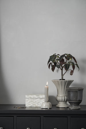 Rosamund Ceramic Planter & Vase - Grey