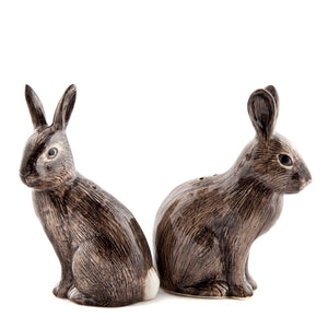 Wild Rabbit Salt and Pepper - Quail Ceramics