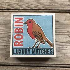 Robin - Square Luxury Matchbox