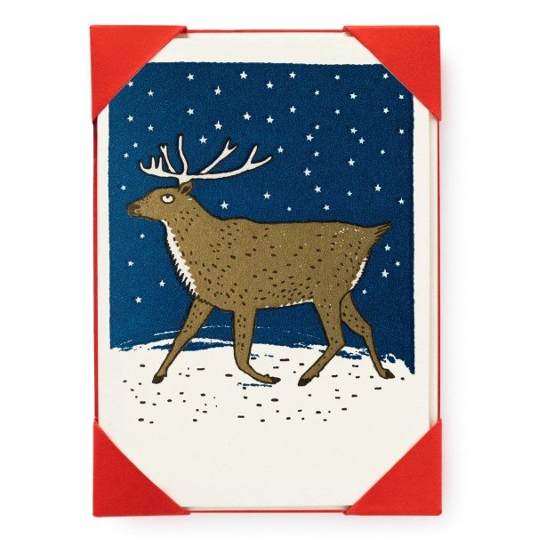 Charlotte Farmer Reindeer Christmas Cards
