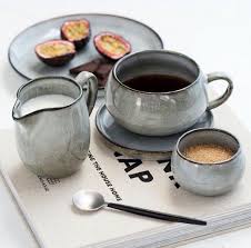 Amera Cup - Handmade Grey Ceramic Cup