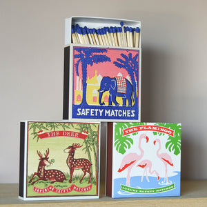 Elephant Letterpress Luxury Matches - Archivist