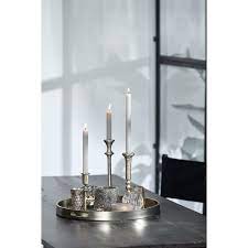 Signe Candlestick - Light Gold - Tall 30cm