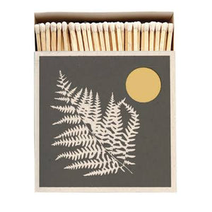 Fern Letterpress Luxury Matches, Designed by Real Fun Wow!