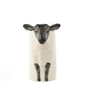 Quail Black Faced Sheep Utensil Pot