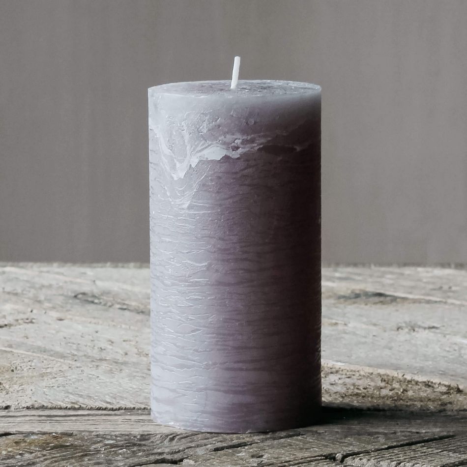 Grey candle hotsell