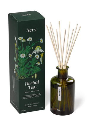 Aery Herbal Tea Reed Diffuser - Chamomile Lavender and Eucalyptus