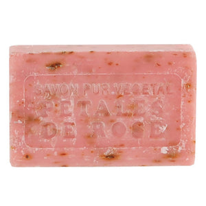 Marseilles Soap Petales De Rose Exfoliant - French Soap