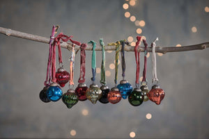 Dew Drop Baubles - Mixed Colours (Set of 12)
