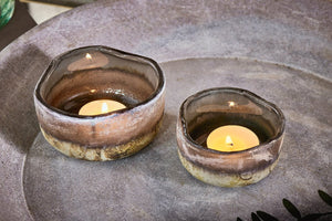 Janka Glass Tealights - Set of 2