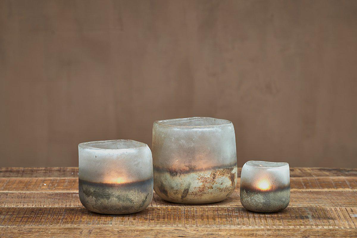 Ngolo Tealight - Aged Smoke - Small