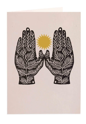 Some Roots Letterprint Greetings Card - By Real Fun Wow!