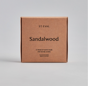 Sandalwood Scented Tealights - St Eval