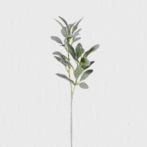 Lambs Ear Spray - Grey Green Faux Stem