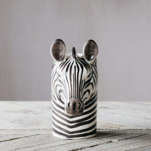 Zebra Utensil Pot - Utensil Holder